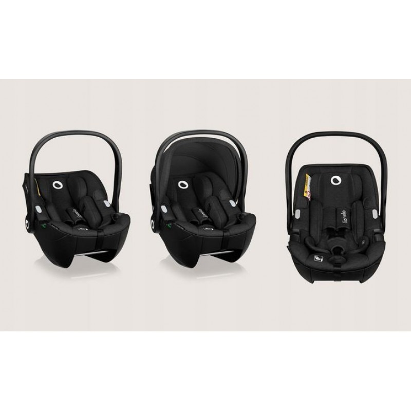 Lionelo Moxie i-Size κάθισμα αυτοκινήτου 40-87cm Black Carbon