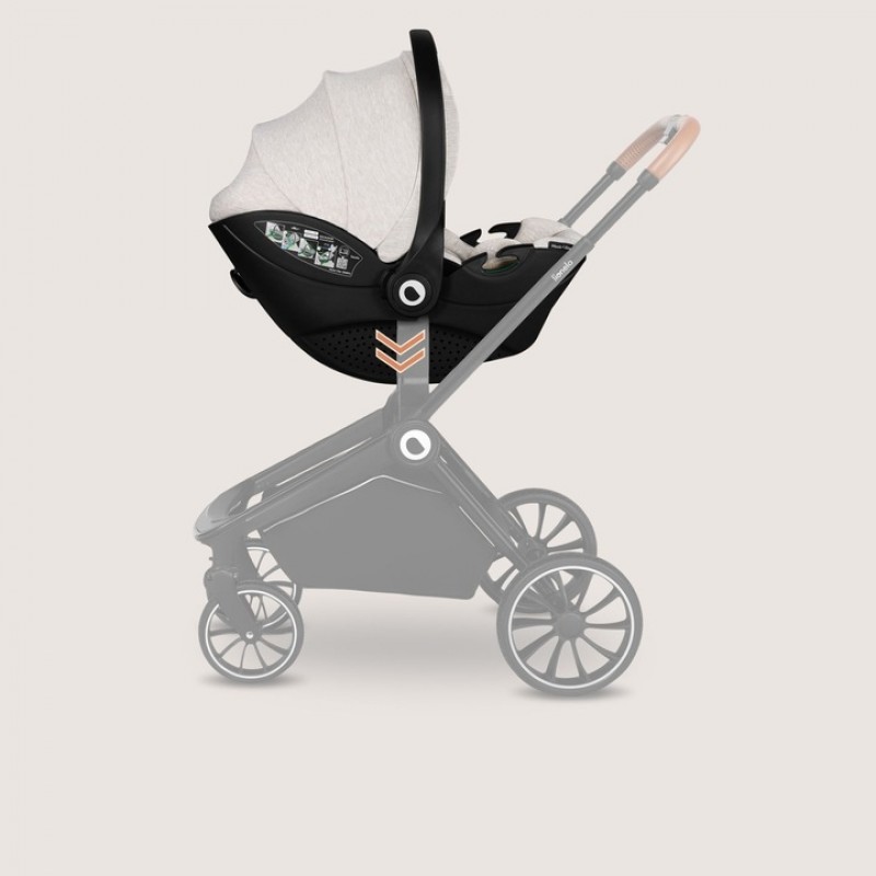 Lionelo Moxie i-Size κάθισμα αυτοκινήτου 40-87cm Beige Sand