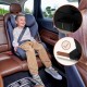 Lionelo Neal i-Size isofix κάθισμα αυτοκινήτου 100-150 cm black carbon