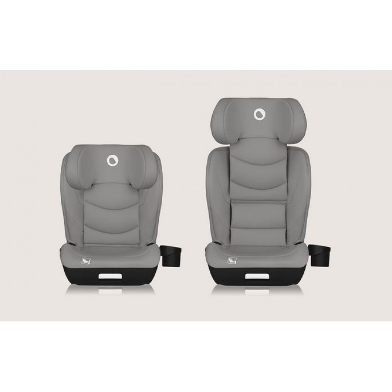 Lionelo Neal i-Size isofix Κάθισμα Αυτοκινήτου 100-150 cm Gray Concrete