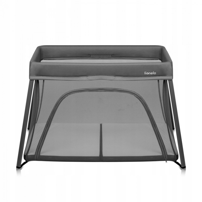 Lionelo Alice 3 σε 1 Λίκνο & Παρκοκρέβατο & Κρεβάτι Ταξιδίου Gray