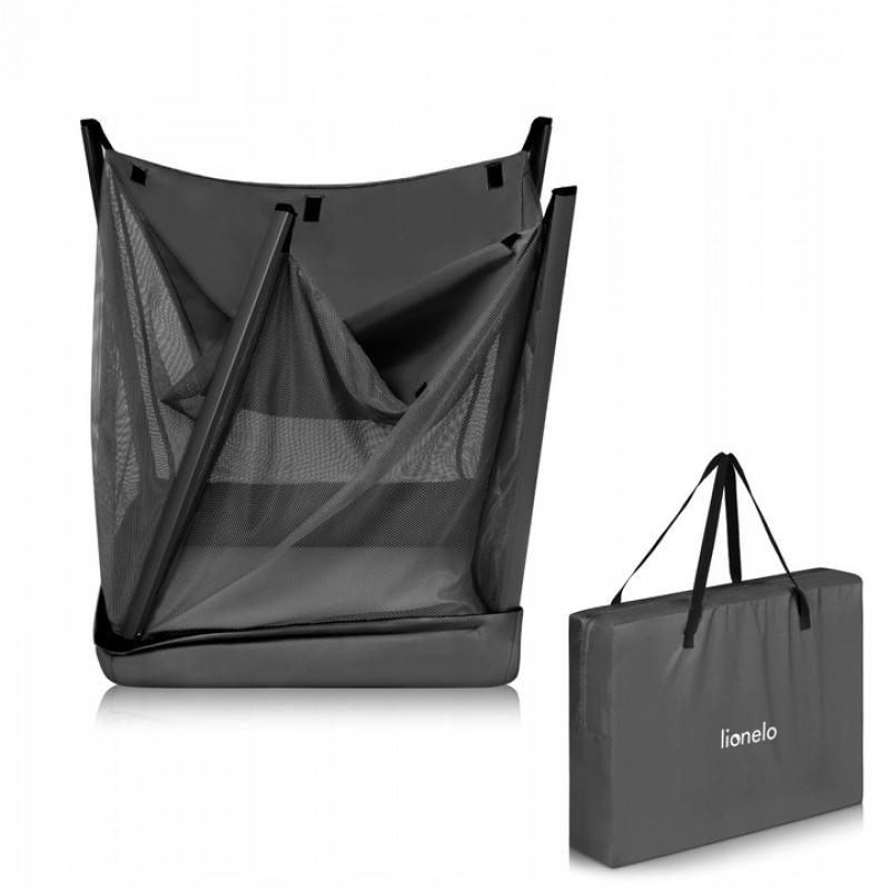 Lionelo Alice 3 σε 1 Λίκνο & Παρκοκρέβατο & Κρεβάτι Ταξιδίου Gray