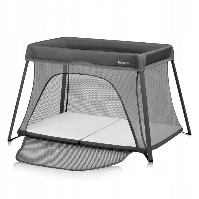 Lionelo Alice 3 σε 1 Λίκνο & Παρκοκρέβατο & Κρεβάτι Ταξιδίου Gray