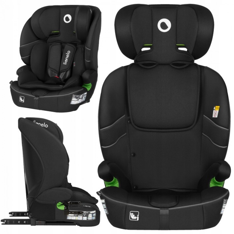 Lionelo Billy i-size Κάθισμα Αυτοκινήτου 76cm-150cm Black Carbon