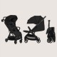 Lionelo Julie Air Καρότσι Ταξιδίου έως 22kg Black Onyx
