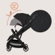 Lionelo Julie Air Καρότσι Ταξιδίου έως 22kg Black Onyx