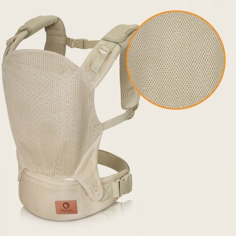 Lionelo Margareet Air Εργονομικός Μάρσιπος Έως 20Kg Beige