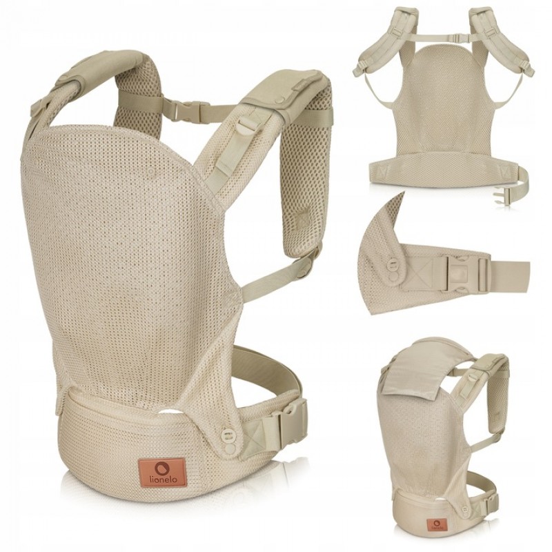 Lionelo Margareet Air Εργονομικός Μάρσιπος Έως 20Kg Beige