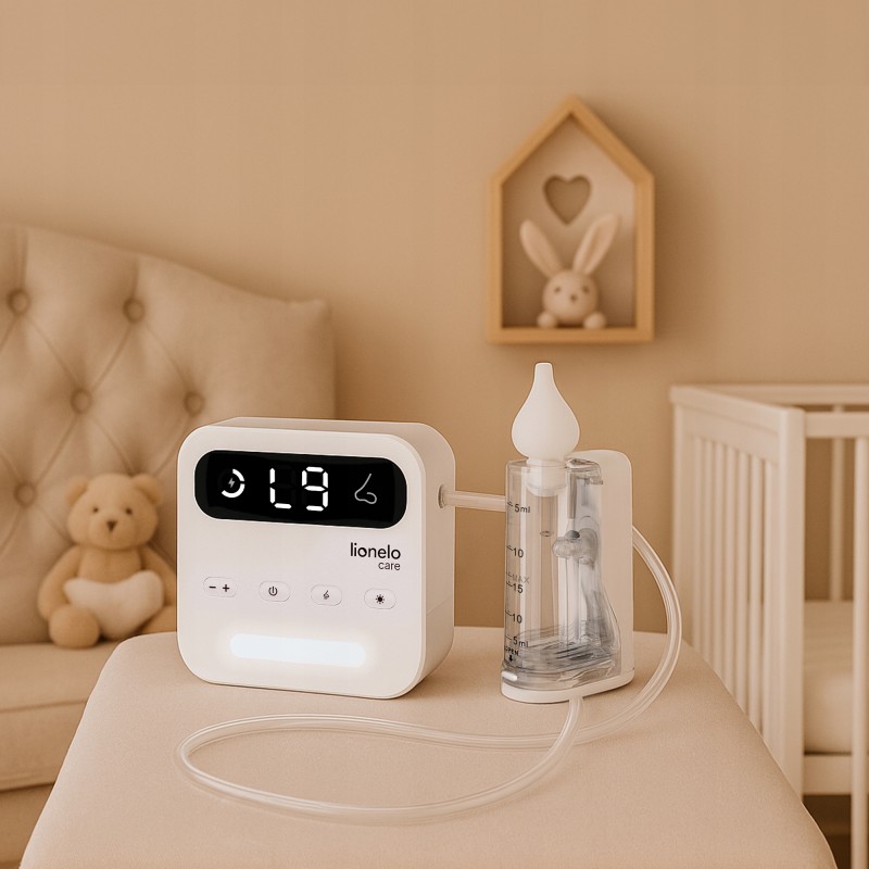 Lionelo BabyAir Flow Ηλεκτρικός Ρινικός Αποφρακτήρας με Φωτάκι
