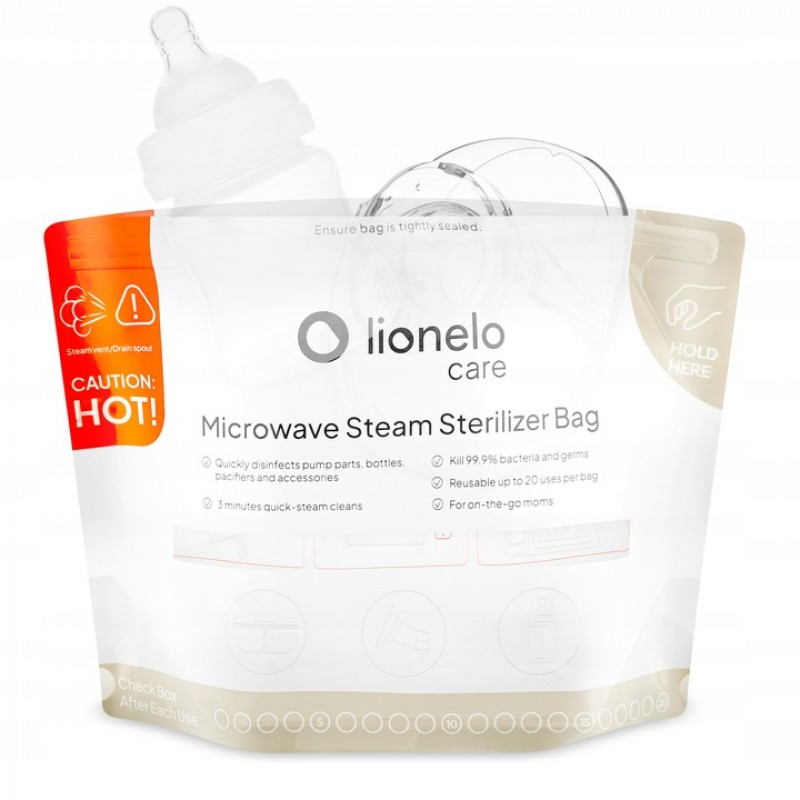 Lionelo Thermbag Σακουλάκια Αποστείρωσης για Μικροκύματα – 16 τεμάχια