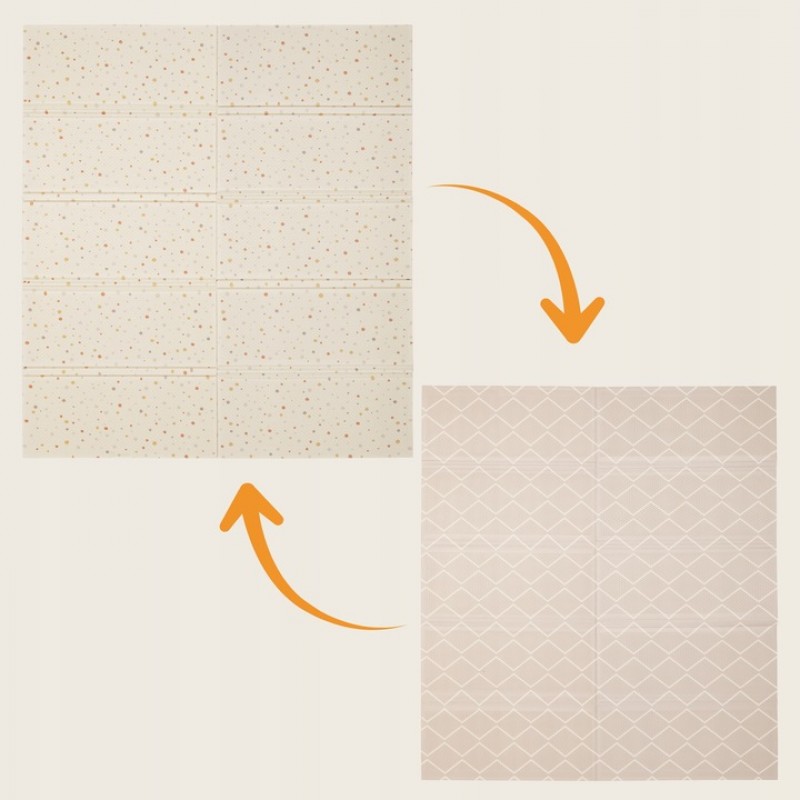 Lionelo Zora Εκπαιδευτικό Χαλάκι Πτυσσόμενο 180Χ201cm Μπεζ