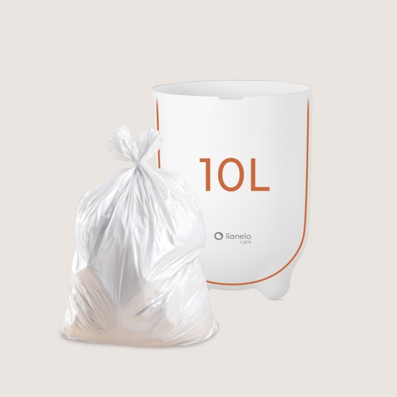 Lionelo Purebin Κάδος για Πάνες Αεροστεγής & Άοσμος White