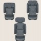 Lionelo Orin i-Size isofix Κάθισμα Αυτοκινήτου 100-150 cm Gray Graphite