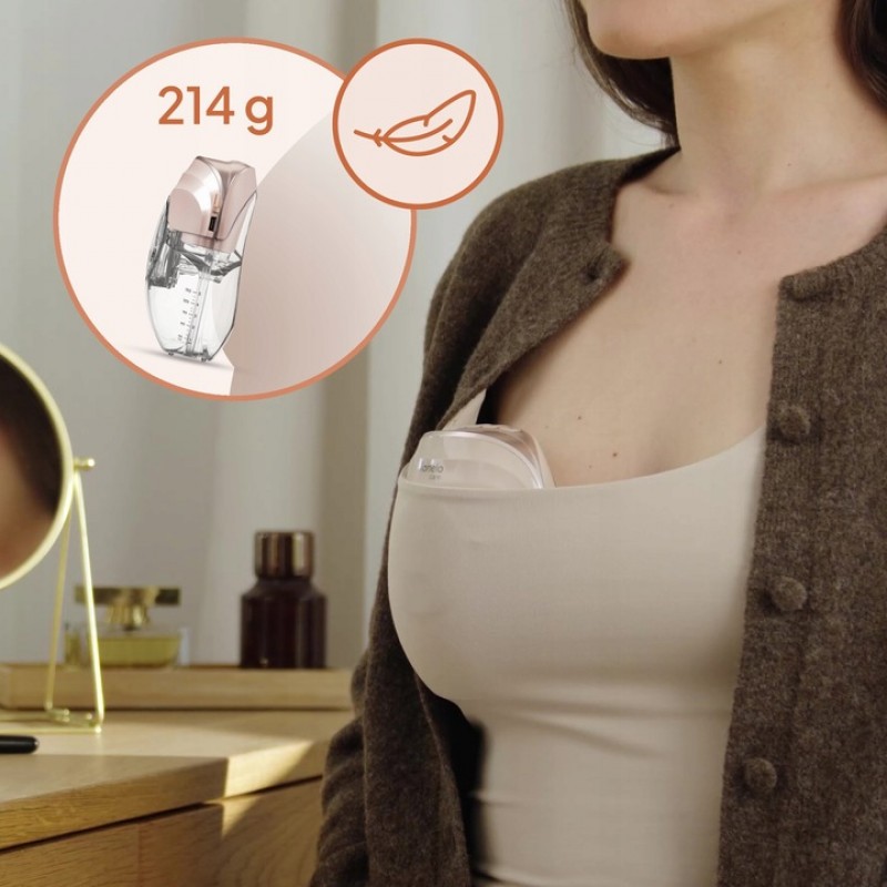 Lionelo Fidi Free Slim Duo Διπλό Ηλεκτρικό Ασύρματο Θήλαστρο