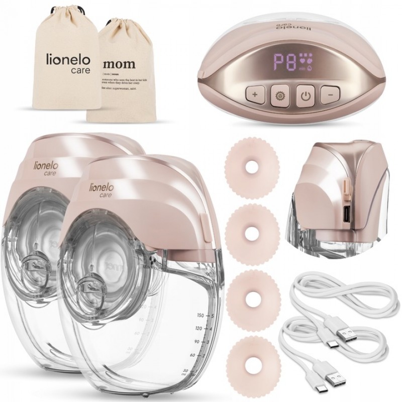 Lionelo Fidi Free Slim Duo Διπλό Ηλεκτρικό Ασύρματο Θήλαστρο