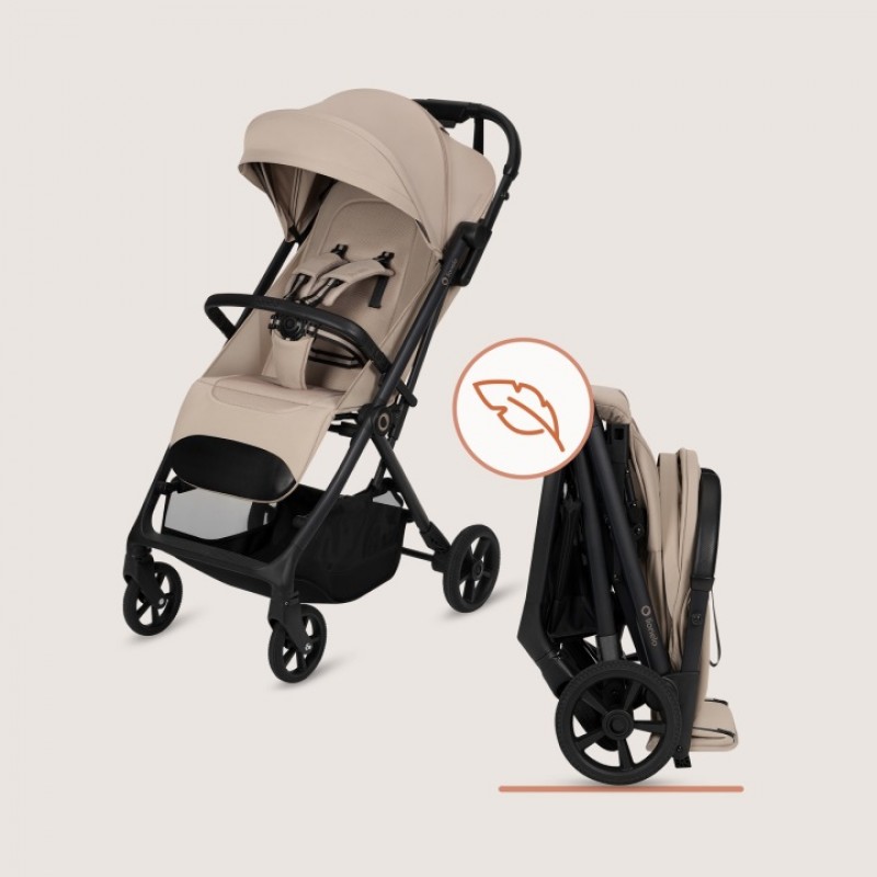 Lionelo Tansi Καρότσι Ταξιδίου έως 22kg  Beige Sand