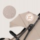 Lionelo Tansi Καρότσι Ταξιδίου έως 22kg  Beige Sand