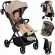 Lionelo Tansi Καρότσι Ταξιδίου έως 22kg  Beige Sand