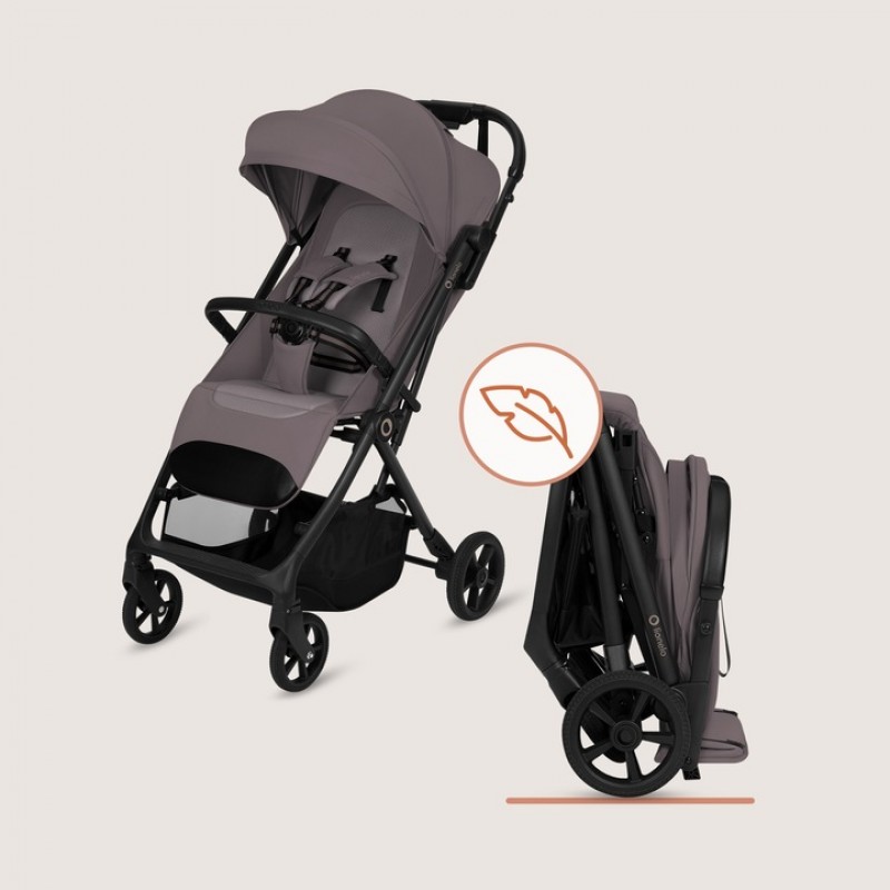 Lionelo Tansi Καρότσι Ταξιδίου έως 22kg  Beige Taupe