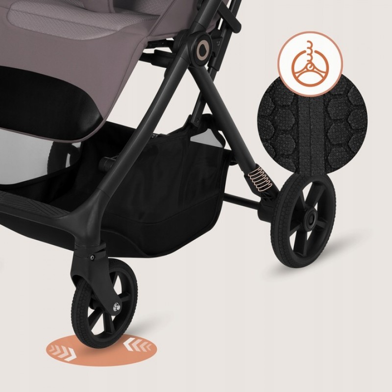 Lionelo Tansi Καρότσι Ταξιδίου έως 22kg  Beige Taupe