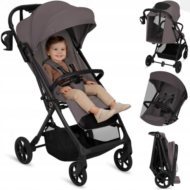 Lionelo Tansi Καρότσι Ταξιδίου έως 22kg  Beige Taupe