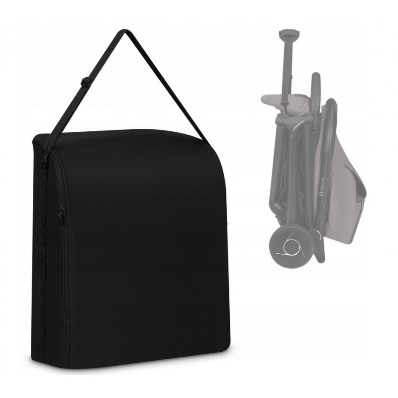 Lionelo Sia Travel Bag Τσάντα Μεταφοράς Καροτσιού Ταξιδίου Black