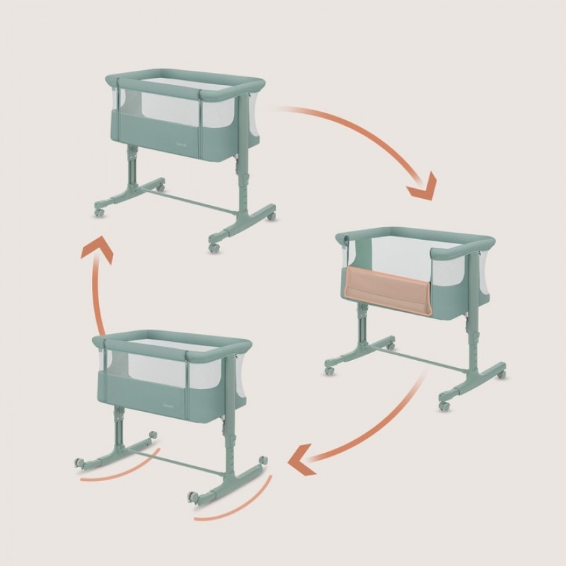 Lionelo Aurora Λίκνο Συγκοίμησης Green Sage