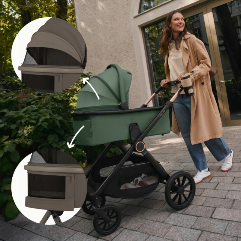 Lionelo Layla 3 σε 1 Καρότσι Βρεφικό έως 22kg Beige Taupe