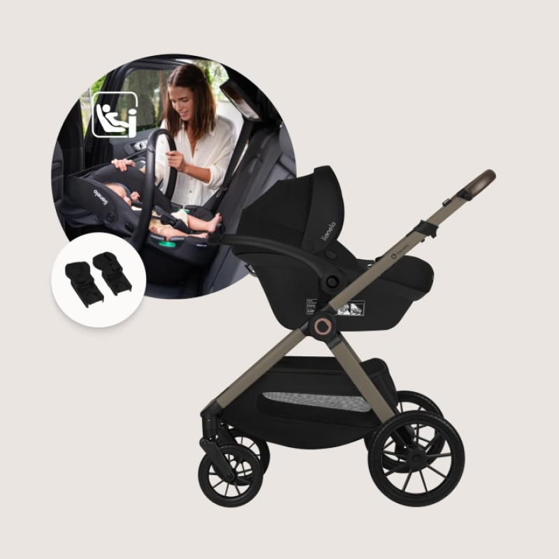 Lionelo Layla 3 σε 1 Καρότσι Βρεφικό έως 22kg Beige Taupe