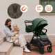 Lionelo Layla 3 σε 1 Καρότσι Βρεφικό έως 22kg Beige Taupe