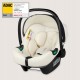 Lionelo Astrid Set Kάθισμα Aυτοκινήτου 40-87cm i-size με βάση isofix Beige Cream