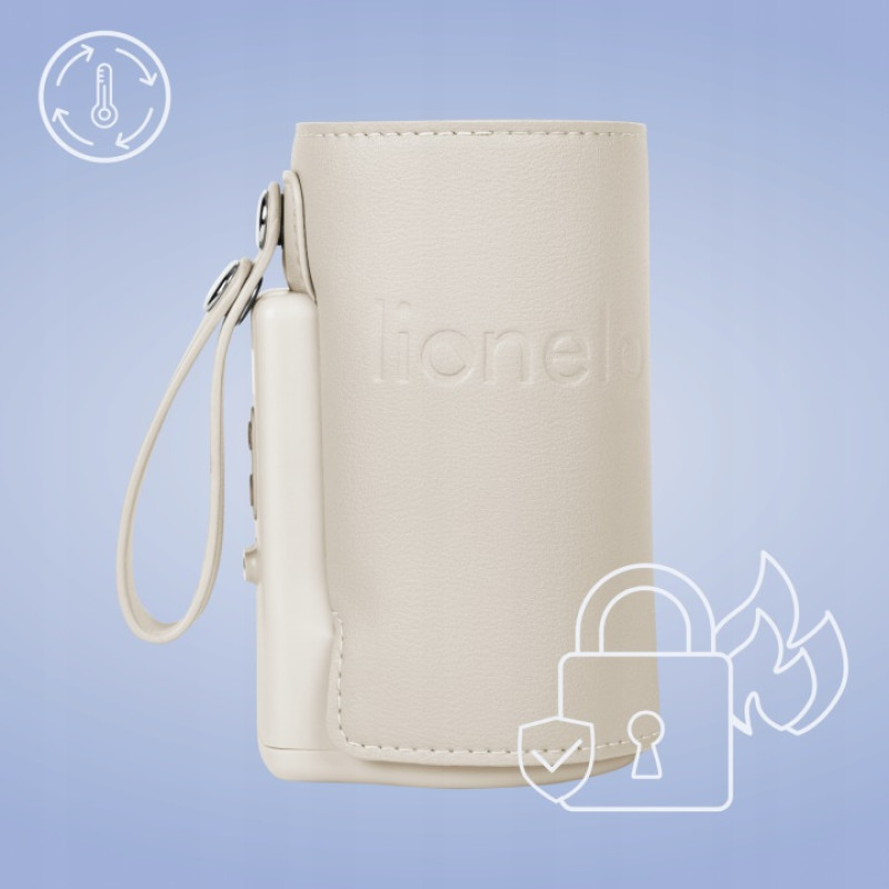 Lionelo Thermup Go Plus Θερμαντήρας Ταξιδίου Beige Calm