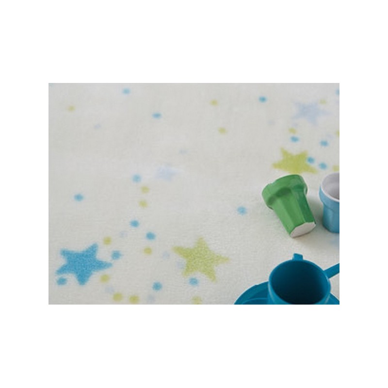 Pielsa Κουβέρτα Αγκαλιάς 80cm * 110cm Stars Blue