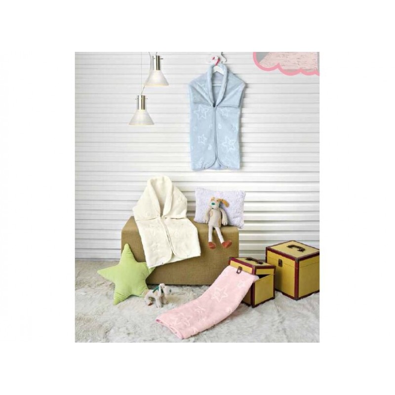 Piel Sa Stars Κουβέρτα Υπνόσακος 80×90 Green Piel Sa Stars Κουβέρτα Υπνόσακος 80×90 Green