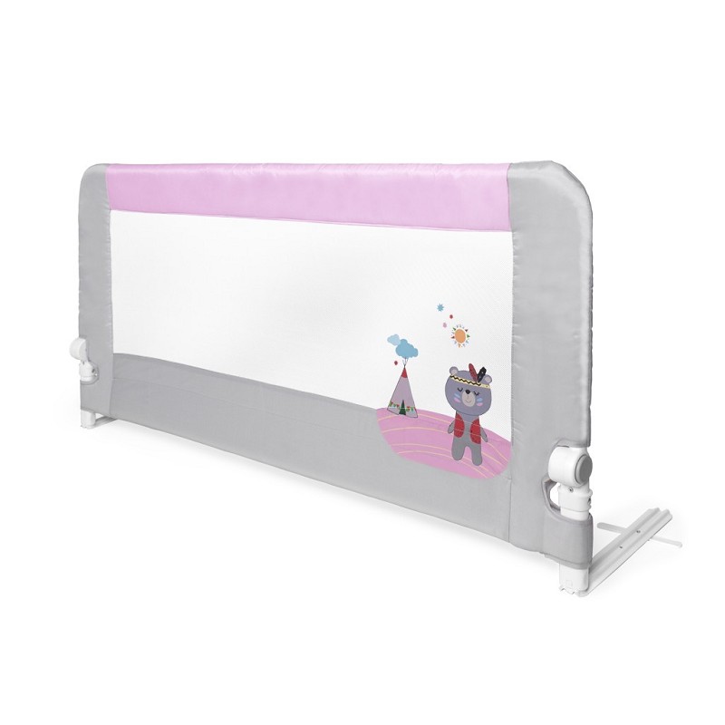 INTERBABY ΠΡΟΣΤΑΤΕΥΤΙΚΟ ΚΡΕΒΑΤΙΟΥ (70x150) INDIO-PINK BR005-02