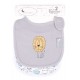 INTERBABY  ΣΑΛΙΑΡΑ ME VELCRO SET 2 τεμ GATITOS 00313