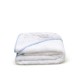 INTERBABY SET ΜΠΟΥΡΝΟΥΖΙ ΚΑΠΑ 100Χ100 &, ΒΕΛΟΥΔΙΝΟ ΠΑΝΑΚΙ ΠΑΡΗΓΟΡΙΑΣ WHITE/BLUE SET33-11