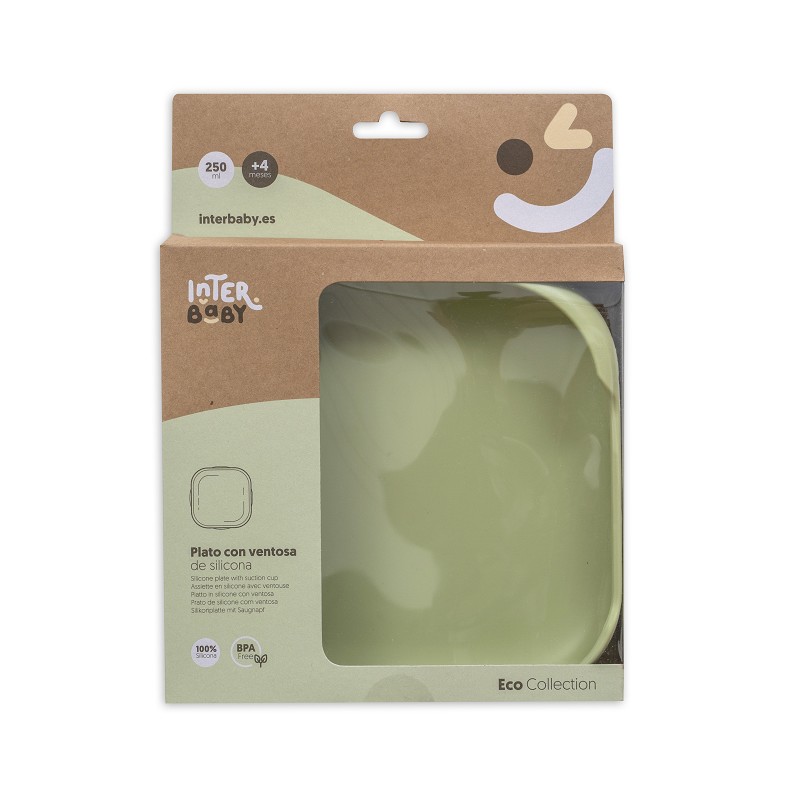 INTERBABY ΑΝΤΙΟΛΙΣΘΗΤΙΚΟ ΠΙΑΤΟ ΜΩΡΟΥ ΣΙΛΙΚΟΝΗΣ OLIVE GREEN SI005-74