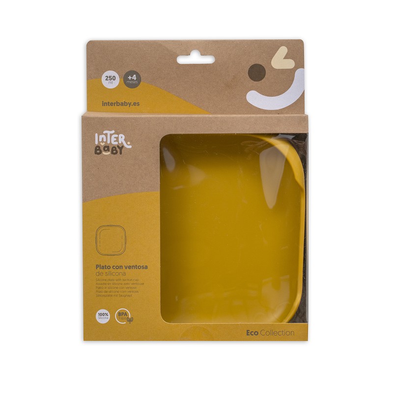 INTERBABY ΑΝΤΙΟΛΙΣΘΗΤΙΚΟ ΠΙΑΤΟ ΜΩΡΟΥ ΣΙΛΙΚΟΝΗΣ ORANGE SI005-75