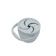 INTERBABY ΠΟΤΗΡΑΚΙ ΣΙΛΙΚΟΝΗΣ ΓΙΑ ΣΝΑΚ ΜΕ ΚΑΠΑΚΙ BLUE GRAY SI006-73