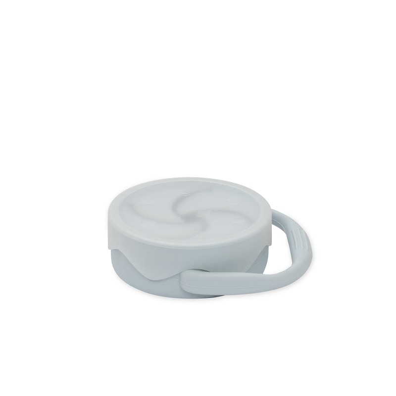INTERBABY ΠΟΤΗΡΑΚΙ ΣΙΛΙΚΟΝΗΣ ΓΙΑ ΣΝΑΚ ΜΕ ΚΑΠΑΚΙ BLUE GRAY SI006-73