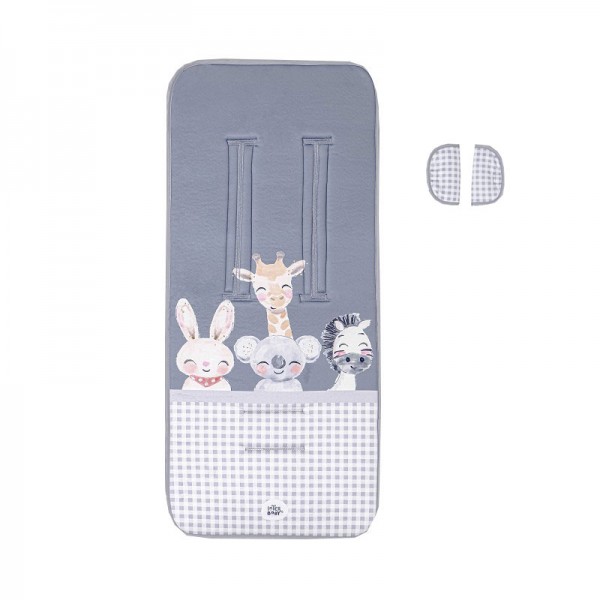 INTERBABY UNIVERSAL ΚΑΛΥΜΜΑ ΚΑΡΟΤΣΙΟΥ ANIMALES ACUARELA 0C059