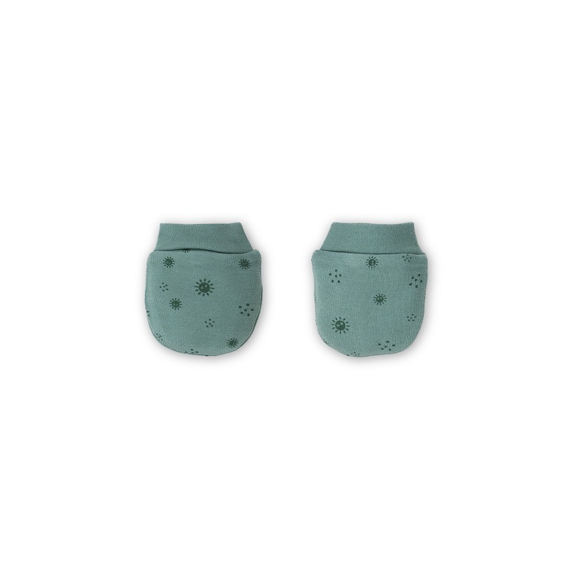INTERBABY  ΣΕΤ ΔΩΡΟΥ 5ΤΕΜ 0-6 μηνών DUENDES DEL POLVO VERDE   SET35-03