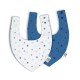 INTERBABY ΣΑΛΙΑΡΑ ΣΕΤ 2 ΤΕΜ 20X30 BANDANA DUENDES DEL POLVO BLUE   00333-01