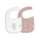 INTERBABY ΣΑΛΙΑΡΑ ME VELCRO SET 2 ΤΜΧ ANIMALITOS PINK 00334-02