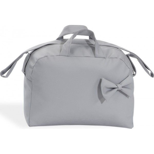 INTERBABY ΤΣΑΝΤΑ ΑΛΛΑΞΙΕΡΑ ΔΕΡΜΑΤΙΝΗ GREY 98060G