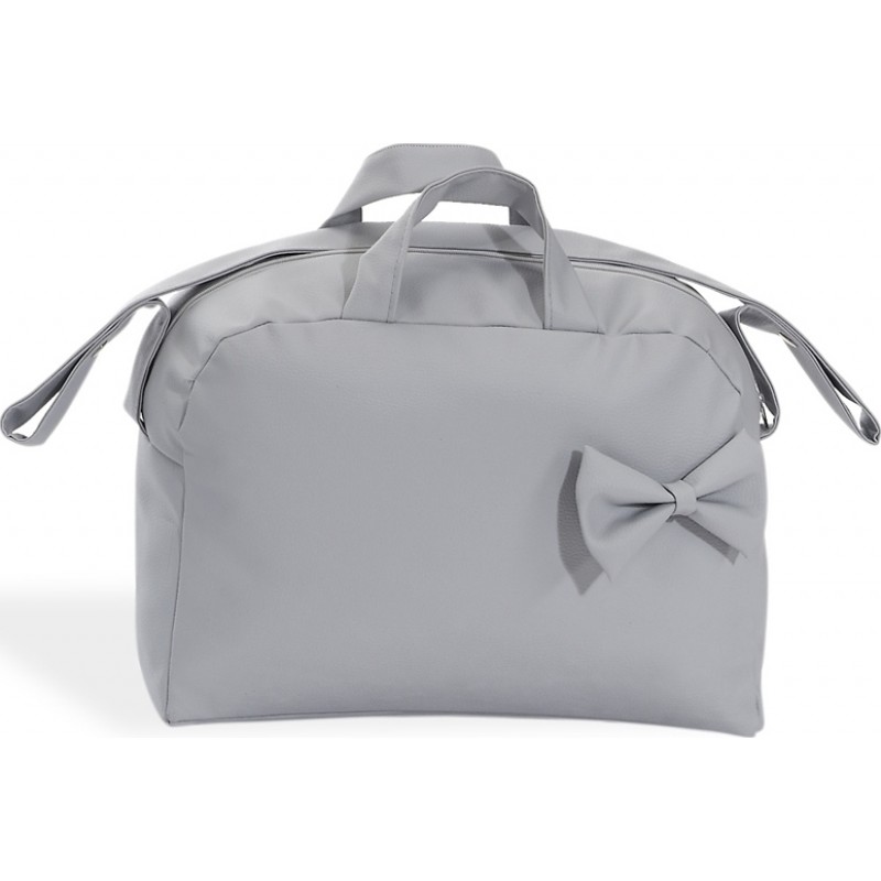 INTERBABY ΤΣΑΝΤΑ ΑΛΛΑΞΙΕΡΑ ΔΕΡΜΑΤΙΝΗ GREY 98060G