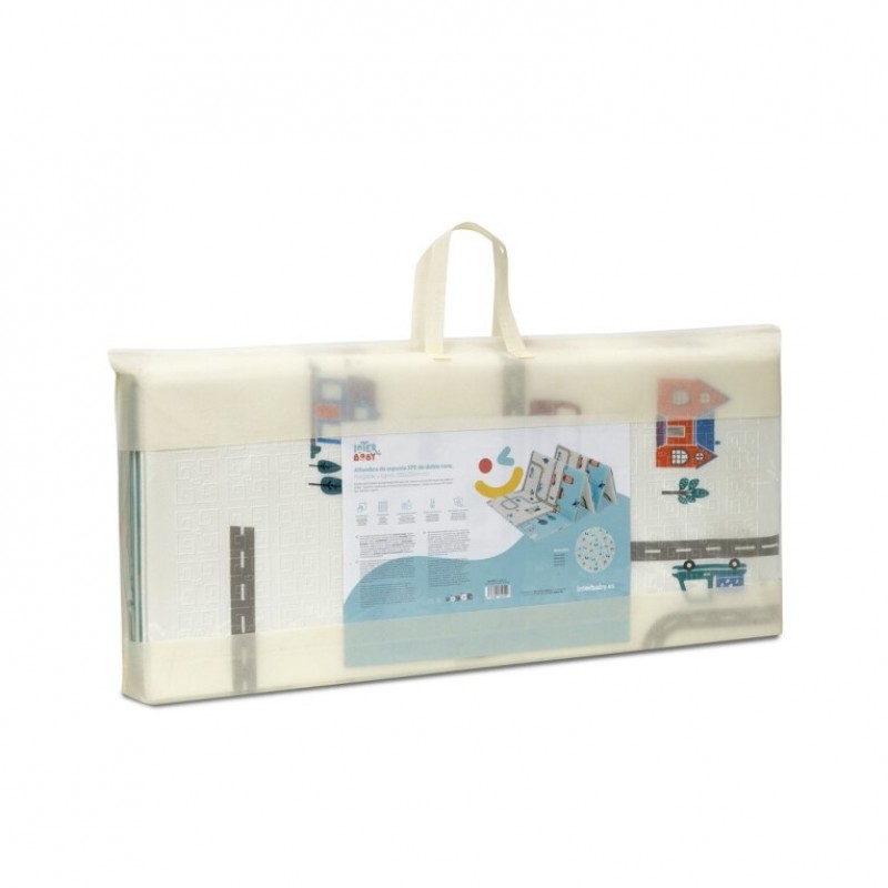 Interbaby Πτυσσόμενο Χαλάκι Δραστηριοτήτων Cars 180x200cm