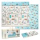 Interbaby Πτυσσόμενο Χαλάκι Δραστηριοτήτων Cars 180x200cm