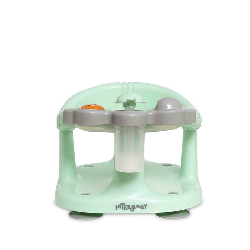 INTERBABY ΚΑΘΙΣΜΑ ΜΠΑΝΙΟΥ ΜΕ ΒΕΝΤΟΥΖΕΣ GREEN 8435690615326
